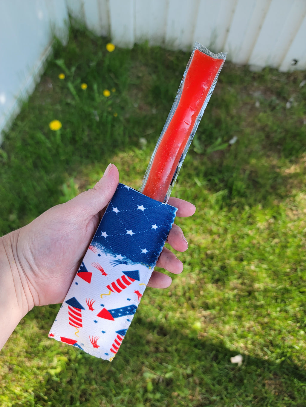 The kaboom  popsicle holder