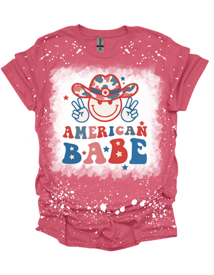 Smiley american babe shirt