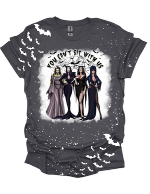 Witches you cant sit with us t shirt