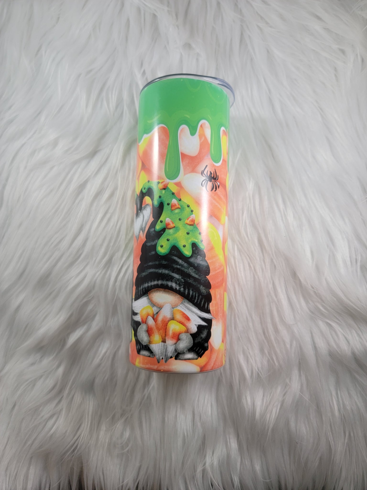 Spooky Candy Gnome tumbler