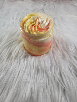 Candy Corn whipped body butter
