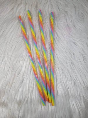 Rainbow Tumbler straw