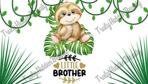 Little brother sloth tumbler