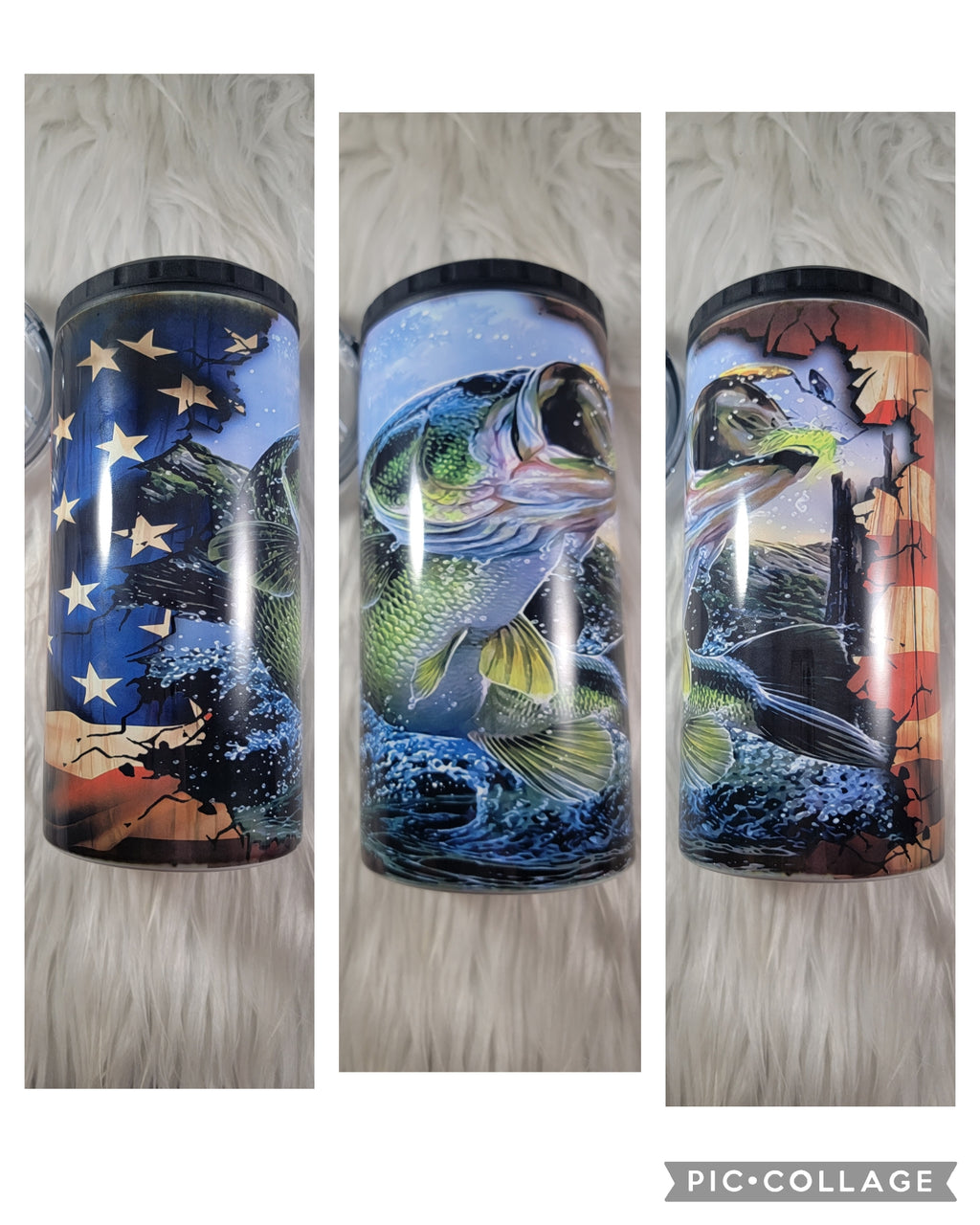 Ready to go Fishing in the USA tumbler
